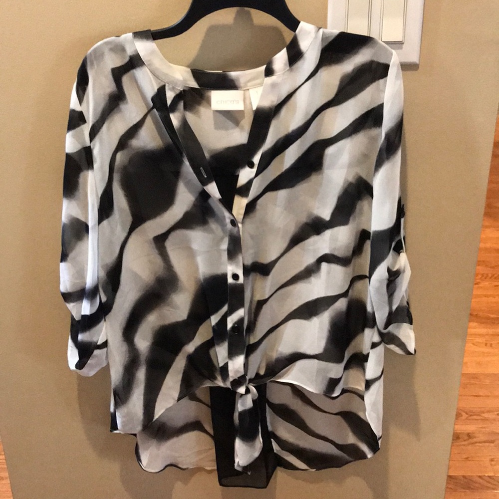Chico’s Animal print tunic